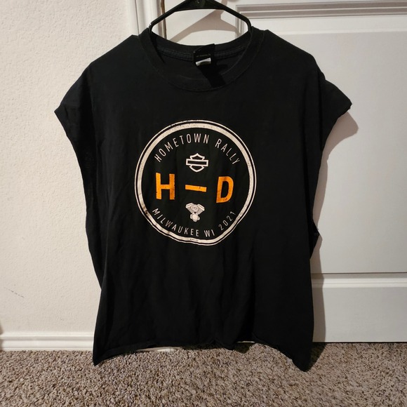 Harley-Davidson Other - Harley Davidson Hometown Rally Milwaukee WI 2021 Mens Black T Shirt Size 2XL